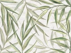 Light Green Botanical Foliage Wallpaper -Wallpaper Mural Shop Light Green Botanical Foliage Wallpaper About Murals