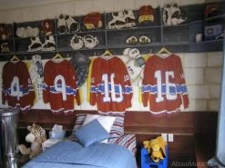 Locker Room Wall Mural 11 Locker Room Wall Mural -Wallpaper Mural Shop Locker Room Wall Mural Blue Bedroom min