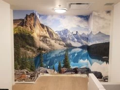 Moraine Lake Wallpaper 9 Moraine Lake Wallpaper -Wallpaper Mural Shop Moraine Lake Wallpaper Hallway About Murals