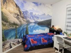 Moraine Lake Wallpaper 8 Moraine Lake Wallpaper -Wallpaper Mural Shop Moraine Lake Wallpaper Kids Bedroom About Murals