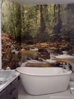 Mountain Stream Wall Mural 7 Mountain Stream Wall Mural -Wallpaper Mural Shop Mountain Stream Wall Mural Bathroom min