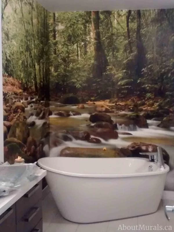 Mountain Stream Wall Mural 4 Mountain Stream Wall Mural - Image 4