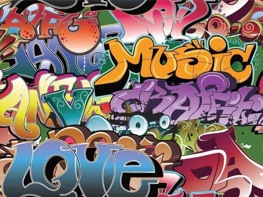 Music Graffiti Wallpaper 2 Music Graffiti Wallpaper - Image 2