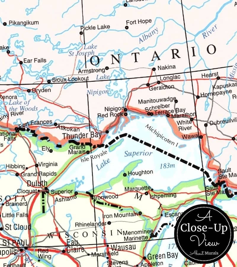 North America Map Wallpaper 2 North America Map Wallpaper - Image 2