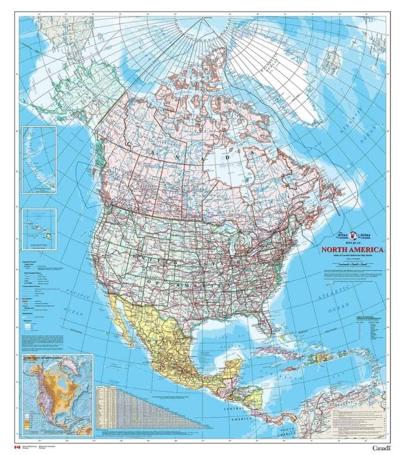 North America Map Wallpaper 1 North America Map Wallpaper