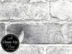 Old Brick Wall Mural Light Black And White -Wallpaper Mural Shop Old Brick Wall Mural Light Black and White Close up About Murals