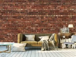 Old Brick Wall Mural