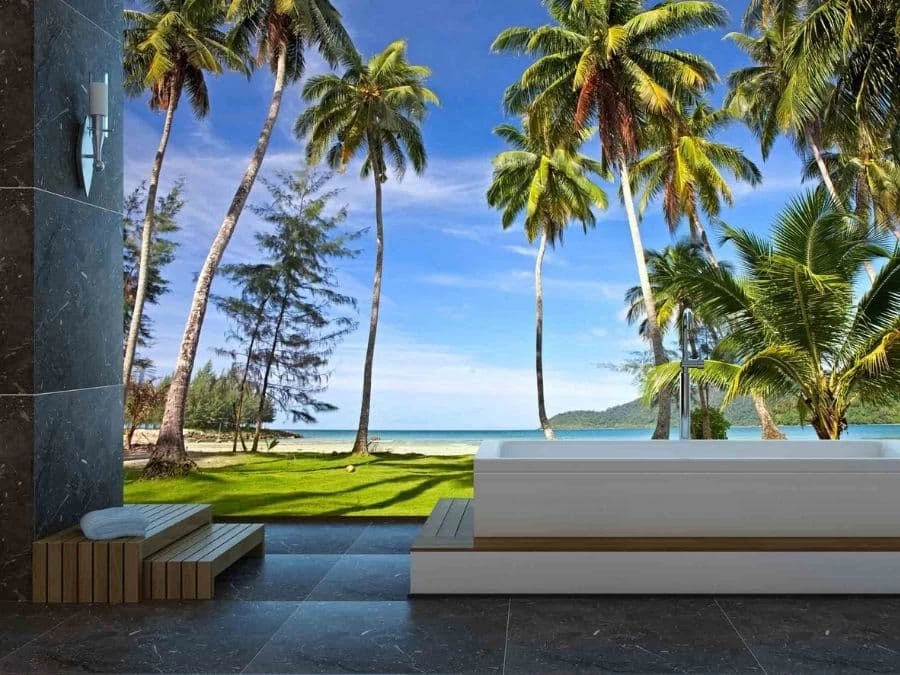 Palm Trees Beach Wallpaper 1 Palm Trees Beach Wallpaper