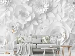 Paper Flower Wallpaper