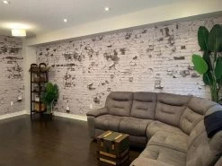 Peeling Paint Brick Wallpaper 12 Peeling Paint Brick Wallpaper -Wallpaper Mural Shop Peeling Paint Brick Wallpaper Living Room About Murals min