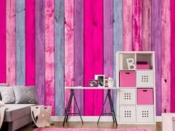 Pink Wood Wallpaper