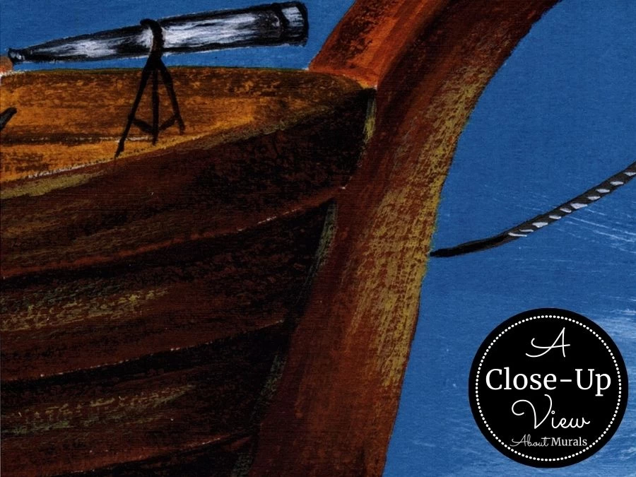 Pirate Ship Wall Mural 3 Pirate Ship Wall Mural - Image 3