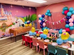 Princess Castle Wallpaper 10 Princess Castle Wallpaper -Wallpaper Mural Shop Princess Castle Wallpaper Birthday Party Venue About Murals