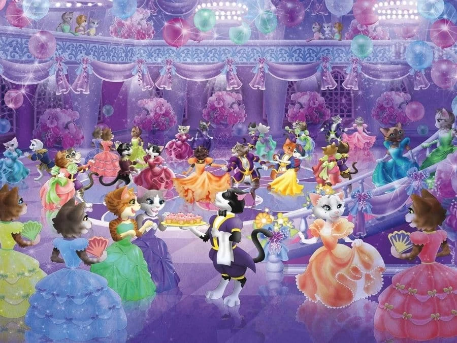 Princess Cat Wall Mural 2 Princess Cat Wall Mural - Image 2