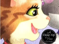 Princess Cat Wall Mural 6 Princess Cat Wall Mural -Wallpaper Mural Shop Princess Cat Wall Mural Close up About Murals