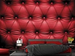 Red Leather Wallpaper