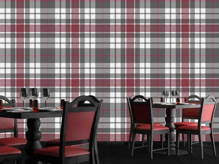 Red And Grey Check Wallpaper 1 Red And Grey Check Wallpaper
