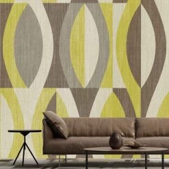 Retro Geometric Wallpaper