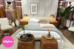 Scandi Leaf Wallpaper 7 Scandi Leaf Wallpaper -Wallpaper Mural Shop Scandi Leaf Wallpaper Cityline Zen Interior Design by Colin Justin About Murals