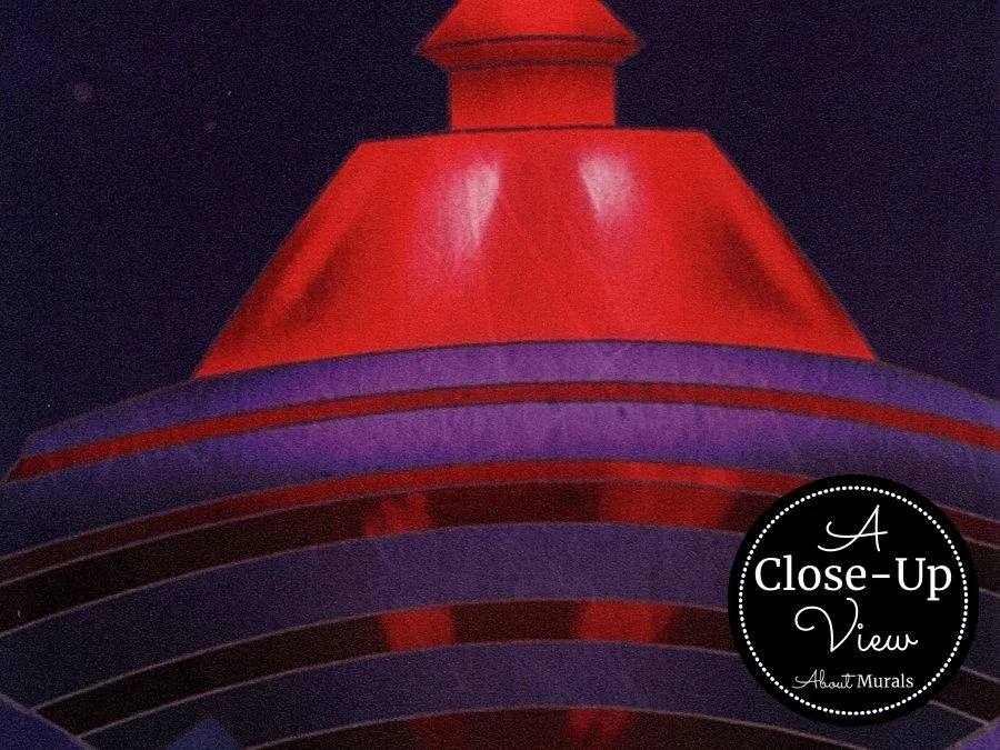 Space City Wall Mural 4 Space City Wall Mural - Image 4