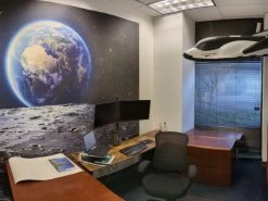 Space Earth Wallpaper 12 Space Earth Wallpaper -Wallpaper Mural Shop Space Earth Wallpaper Office About Murals