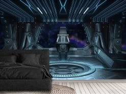 Spaceship Inside Wallpaper