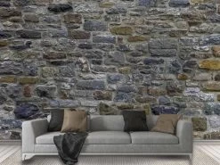Stone Wall Mural