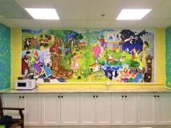 Story Time Wall Mural -Wallpaper Mural Shop Story Time Wall Mural Kitchen About Murals