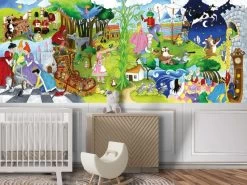 Story Time Wall Mural