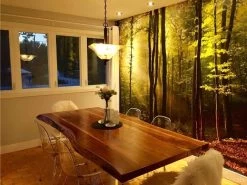 Sunbeams Wallpaper -Wallpaper Mural Shop Sunbeams Wallpaper in a Kitchen