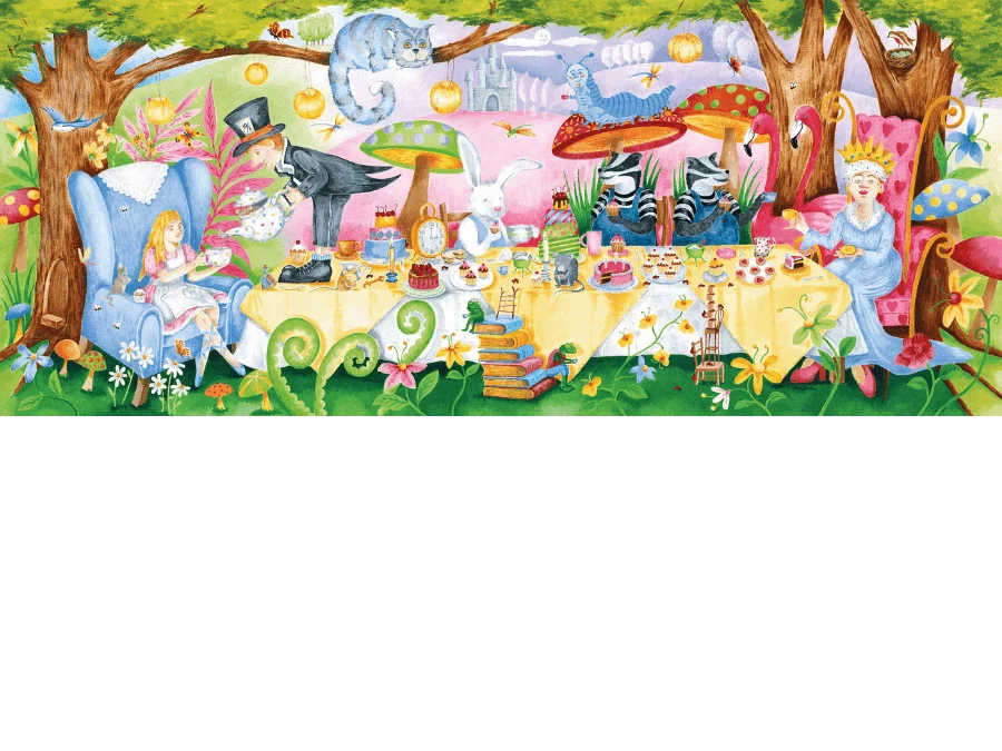 Tea Party Wall Mural 2 Tea Party Wall Mural - Image 2