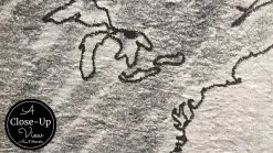 Textured Gray World Map Wallpaper -Wallpaper Mural Shop Textured Gray World Map Wallpaper Close up About Murals 1