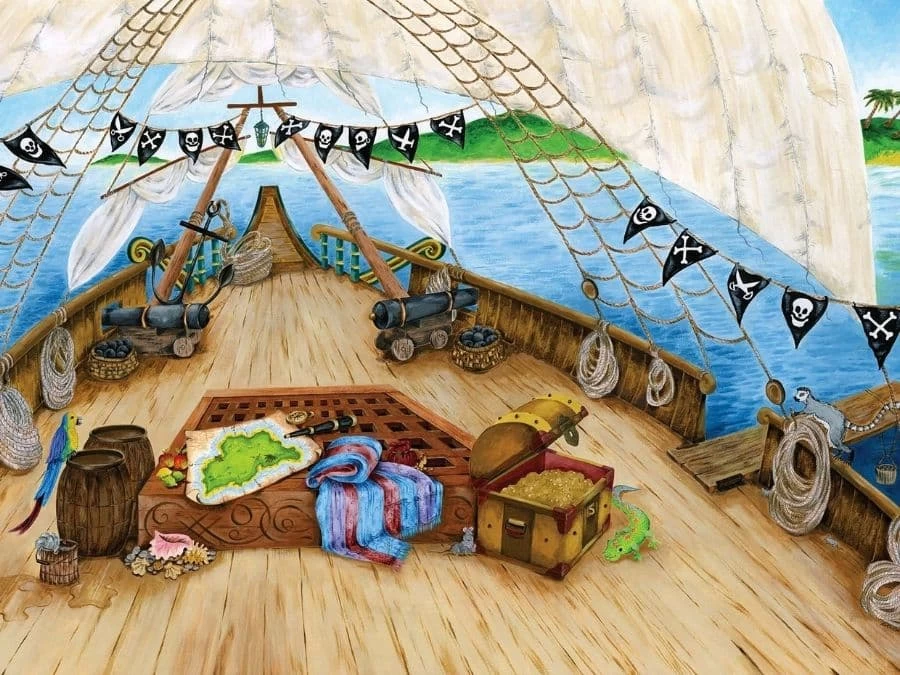 Treasure Island Wall Mural 2 Treasure Island Wall Mural - Image 2