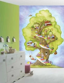 Tree House Wall Mural 9 Tree House Wall Mural -Wallpaper Mural Shop Tree House Wall Mural Kids Bedroom About Murals