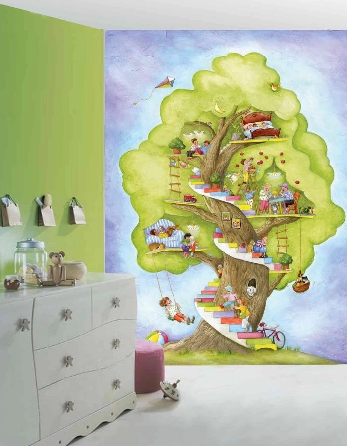 Tree House Wall Mural 4 Tree House Wall Mural - Image 4