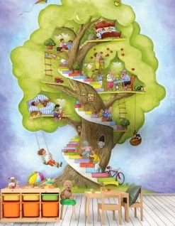 Tree House Wall Mural
