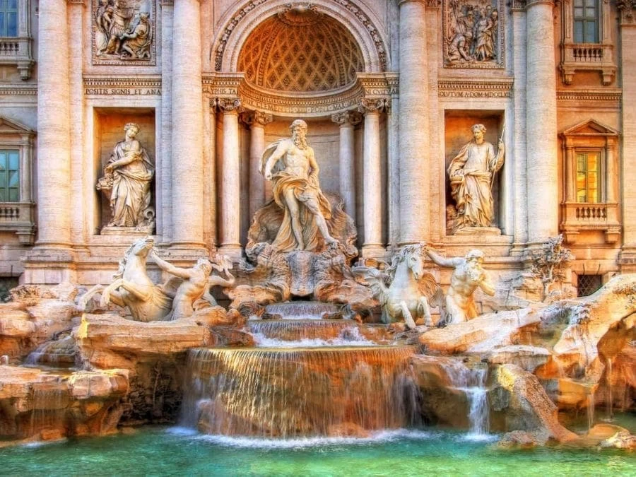 Trevi Fountain Wallpaper 2 Trevi Fountain Wallpaper - Image 2