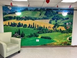 Tuscany Wallpaper -Wallpaper Mural Shop Tuscany Wallpaper Office Reception Area About Murals