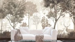 Vintage Forest Wallpaper