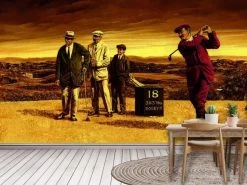 Vintage Golf Wallpaper