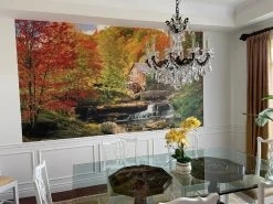 Watermill Wallpaper 9 Watermill Wallpaper -Wallpaper Mural Shop Watermill Wallpaper Dining Room About Murals
