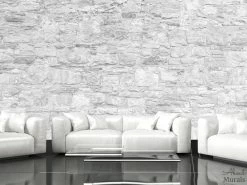 White Stone Wallpaper