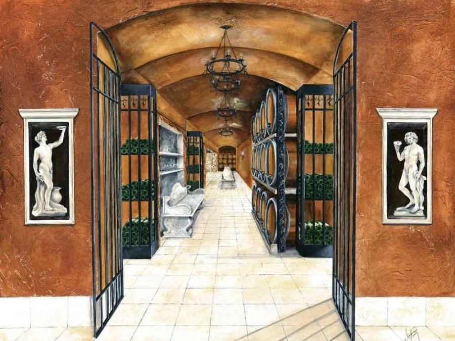 Wine Room Wallpaper 2 Wine Room Wallpaper - Image 2